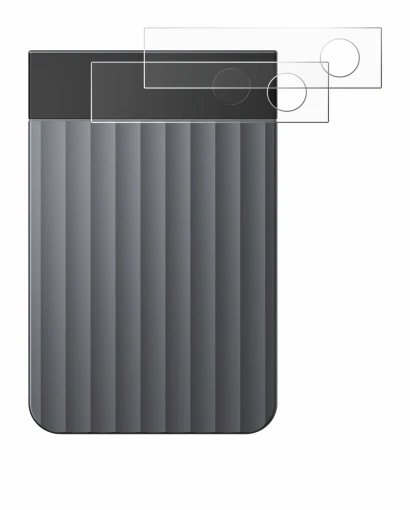 Immagine del dispositivo PLAUD Note Pro con un'ampia varietà di protezioni per lo schermo.