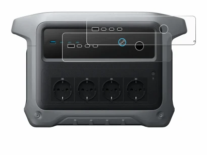 Immagine del dispositivo Anker SOLIX C1000 Gen 2 con un'ampia varietà di protezioni per lo schermo.