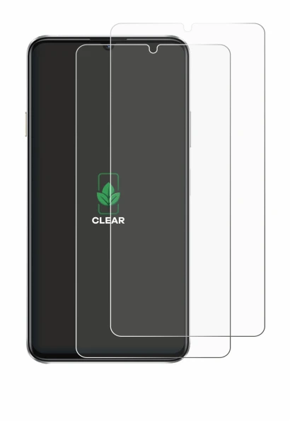 Immagine del dispositivo Huawei Nova Y72S con un'ampia varietà di protezioni per lo schermo.
