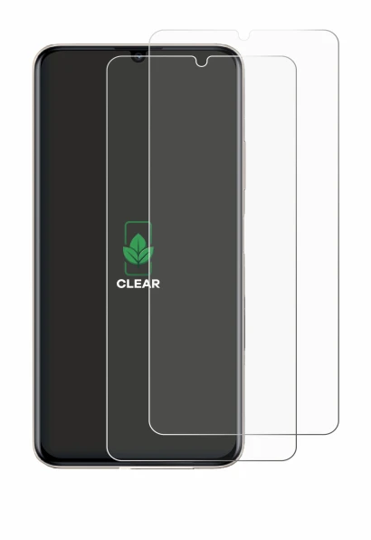 Immagine del dispositivo Huawei Nova Y71 con un'ampia varietà di protezioni per lo schermo.