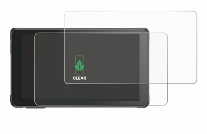 Immagine del dispositivo Interphone RideSync con un'ampia varietà di protezioni per lo schermo.