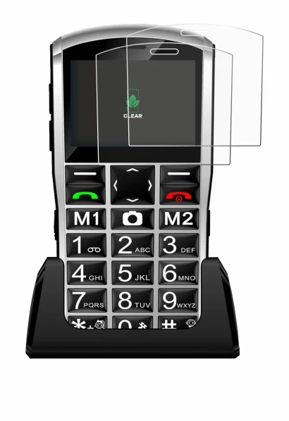 Immagine del dispositivo Artfone A400 Pro 4G con un'ampia varietà di protezioni per lo schermo.