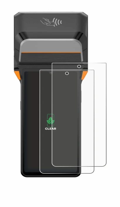 Immagine del dispositivo Sunmi V3 Plus con un'ampia varietà di protezioni per lo schermo.