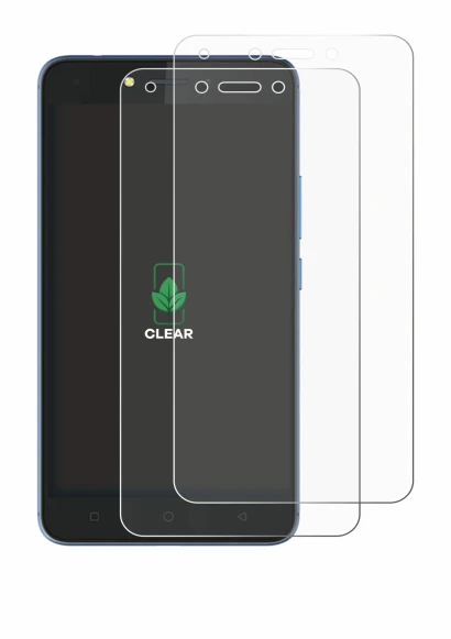 Immagine del dispositivo Tecno Pouvoir 1 con un'ampia varietà di protezioni per lo schermo.