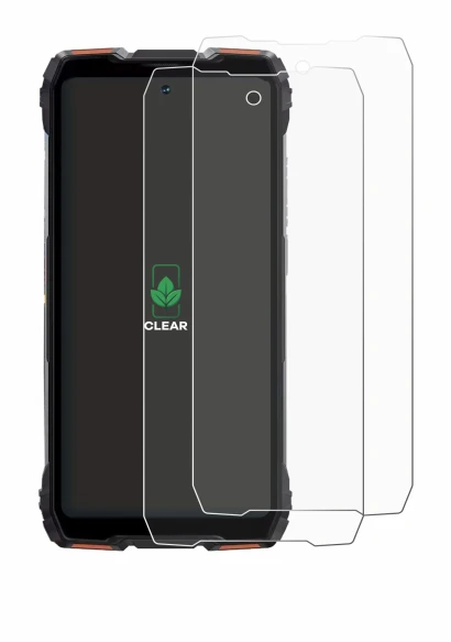 Immagine del dispositivo Blackview Rock 3 con un'ampia varietà di protezioni per lo schermo.
