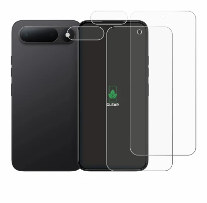 Immagine del dispositivo Tecno Spark 50 5G (Fronte+Fotocamera) con un'ampia varietà di protezioni per lo schermo.