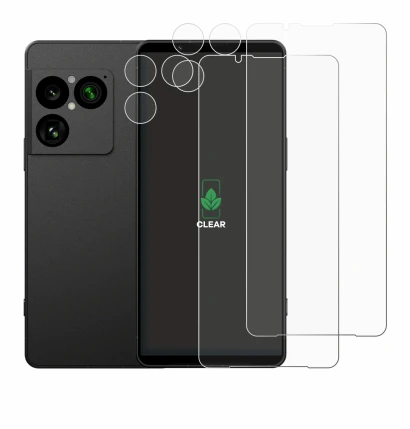 Immagine del dispositivo Sony Xperia 1 VIII (Fronte+Fotocamera) con un'ampia varietà di protezioni per lo schermo.