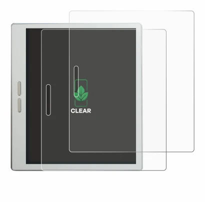 Immagine del dispositivo Bigme B7 Pro con un'ampia varietà di protezioni per lo schermo.