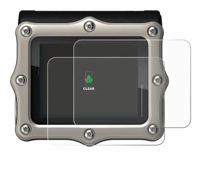 Immagine del dispositivo Shearwater Perdix 3 con un'ampia varietà di protezioni per lo schermo.