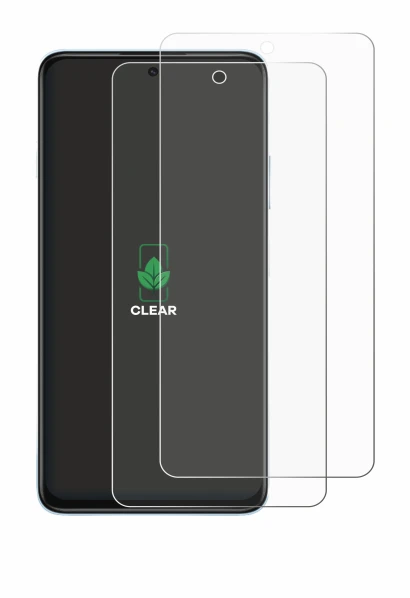 Immagine del dispositivo Huawei Nova Y74 con un'ampia varietà di protezioni per lo schermo.