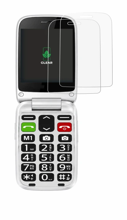 Immagine del dispositivo true S70 con un'ampia varietà di protezioni per lo schermo.