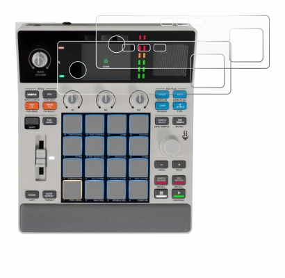 Immagine del dispositivo Akai MPC Sample con un'ampia varietà di protezioni per lo schermo.