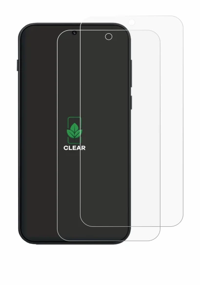 Immagine del dispositivo OnePlus N6 con un'ampia varietà di protezioni per lo schermo.