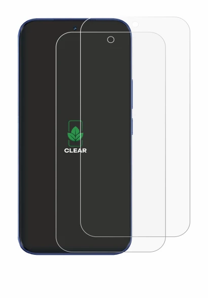 Immagine del dispositivo Tecno Camon Slim con un'ampia varietà di protezioni per lo schermo.