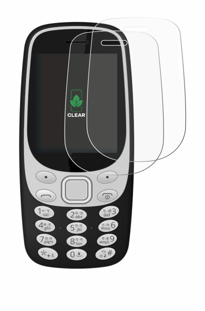 Immagine del dispositivo Karbonn K32N con un'ampia varietà di protezioni per lo schermo.