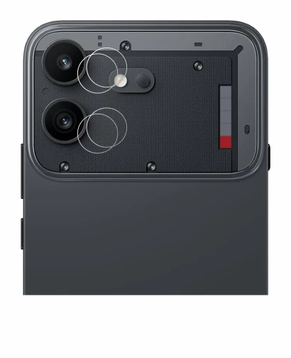 Immagine del dispositivo Nothing Phone (4b) (SOLO Fotocamera) con un'ampia varietà di protezioni per lo schermo.