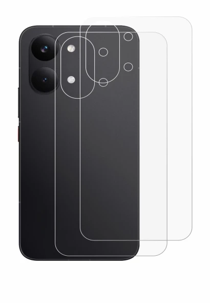 Immagine del dispositivo Xiaomi Poco X8 Pro Max (Posteriore) con un'ampia varietà di protezioni per lo schermo.