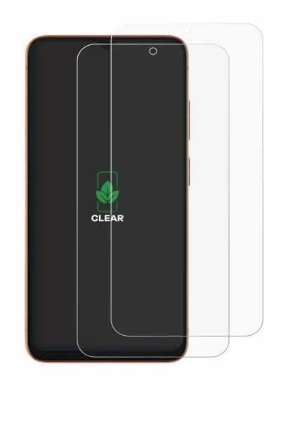 Immagine del dispositivo Doogee Note 57 Lite con un'ampia varietà di protezioni per lo schermo.