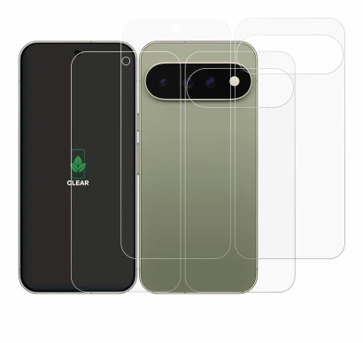 Immagine del dispositivo Google Pixel 11 Pro XL (Fronte+Retro) con un'ampia varietà di protezioni per lo schermo.