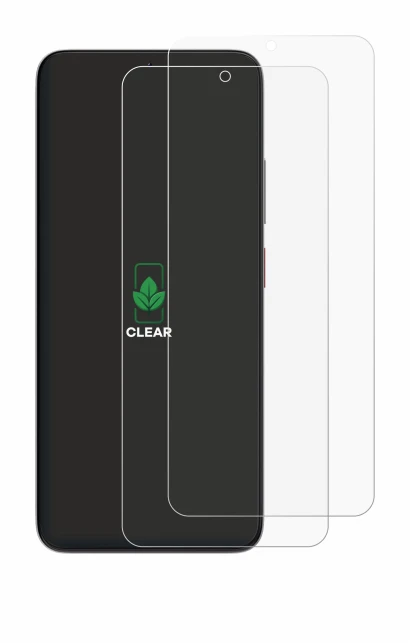 Immagine del dispositivo ZTE Blade V80 Max con un'ampia varietà di protezioni per lo schermo.
