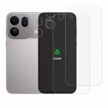 Immagine del dispositivo Oppo Find X10 (Fronte+Fotocamera) con un'ampia varietà di protezioni per lo schermo.