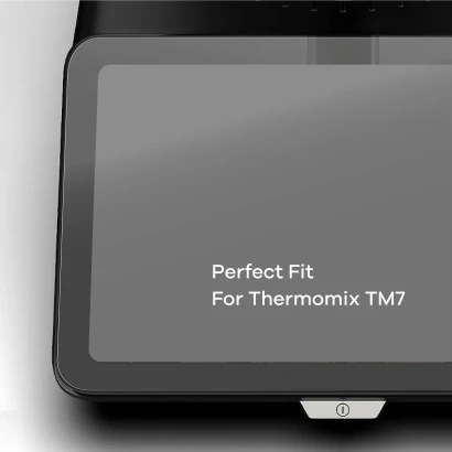 Dispositivo Vorwerk Thermomix TM7 con protezione per lo schermo applicata