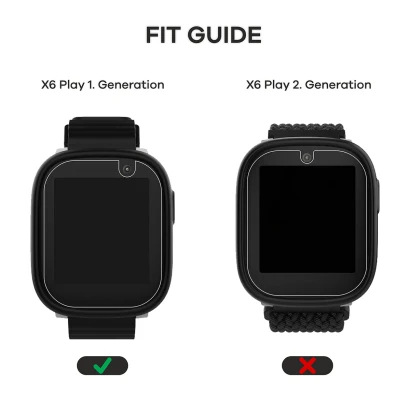 Dispositivo Xplora X6 Play 2022 (1a generación) con protezione per lo schermo applicata