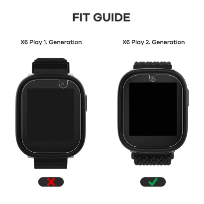Dispositivo Xplora X6 Play 2025 (2a generazione) con protezione per lo schermo applicata