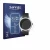 Parte frontale di una confezione del prodotto con il logo del marchio Savvies. Accanto è raffigurato il dispositivo Withings S