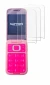 Immagine del dispositivo HMD Barbie Phone con un'ampia varietà di protezioni per lo schermo.