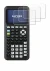 Immagine del dispositivo Texas Instruments TI-84 Plus CE-T Python con un'ampia varietà di protezioni per lo schermo.