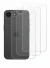 Immagine del dispositivo Apple iPhone 16e (Posteriore) con un'ampia varietà di protezioni per lo schermo.