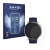 Parte frontale di una confezione del prodotto con il logo del marchio Savvies. Accanto è raffigurato il dispositivo Amazfit Ac