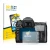 Parte frontale di una confezione del prodotto con il logo del marchio BROTECT. Accanto è raffigurato il dispositivo Nikon D700