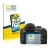 Parte frontale di una confezione del prodotto con il logo del marchio BROTECT. Accanto è raffigurato il dispositivo Nikon D330