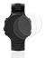 Immagine del dispositivo Garmin Forerunner 735XT con un'ampia varietà di protezioni per lo schermo.