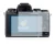 Immagine del dispositivo Canon EOS M5 con un'ampia varietà di protezioni per lo schermo.
