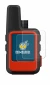 Immagine del dispositivo Garmin inReach Mini con un'ampia varietà di protezioni per lo schermo.
