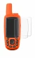 Immagine del dispositivo Garmin Astro 430 con un'ampia varietà di protezioni per lo schermo.