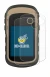 Immagine del dispositivo Garmin eTrex 32x con un'ampia varietà di protezioni per lo schermo.