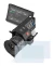 Immagine del dispositivo Arri MVF-2 con un'ampia varietà di protezioni per lo schermo.