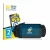 Parte frontale di una confezione del prodotto con il logo del marchio BROTECT. Accanto è raffigurato il dispositivo Sony PSP 1