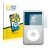 Parte frontale di una confezione del prodotto con il logo del marchio BROTECT. Accanto è raffigurato il dispositivo Apple iPod