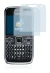 Immagine del dispositivo Nokia E72 con un'ampia varietà di protezioni per lo schermo.