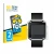 Parte frontale di una confezione del prodotto con il logo del marchio BROTECT. Accanto è raffigurato il dispositivo Fitbit Bla