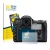 Parte frontale di una confezione del prodotto con il logo del marchio BROTECT. Accanto è raffigurato il dispositivo Nikon D500