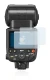 Immagine del dispositivo Nikon SB-5000 con un'ampia varietà di protezioni per lo schermo.