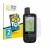 Parte frontale di una confezione del prodotto con il logo del marchio BROTECT. Accanto è raffigurato il dispositivo Garmin GPS