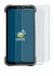 Immagine del dispositivo Doogee S97 Pro con un'ampia varietà di protezioni per lo schermo.