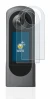 Immagine del dispositivo Ricoh Theta X con un'ampia varietà di protezioni per lo schermo.